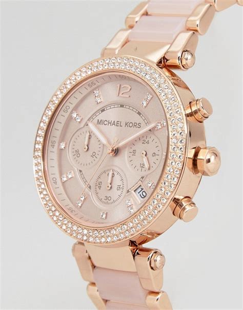 michael kors ceramic watch rose gold|Michael Kors Watch mk5896.